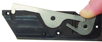Нож для вырезания стекла изнутри с быстрой сменой лезвий, общая длина 8” 